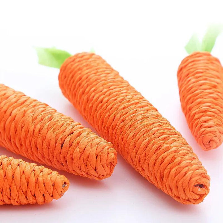 Carrot Paper Rope Chew Toy - themiraclebrands.com