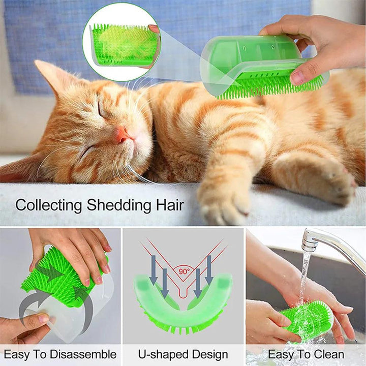 Cat Massager & Hair Removal Brush - themiraclebrands.com