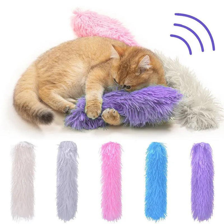 Catnip Plush Chew Toy Bite Strip Pillow - themiraclebrands.com