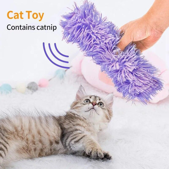 Catnip Plush Chew Toy Bite Strip Pillow - themiraclebrands.com