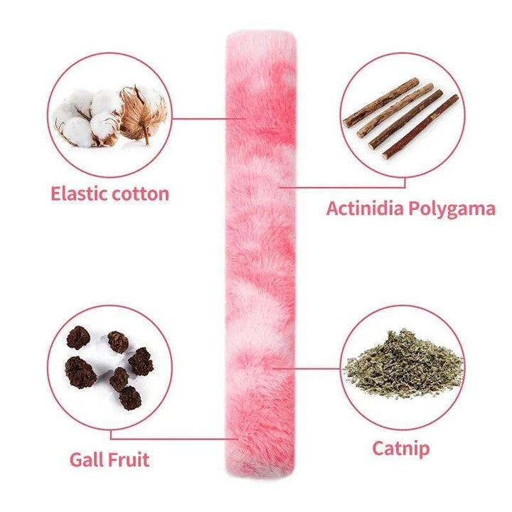 Catnip Plush Chew Toy Bite Strip Pillow - themiraclebrands.com