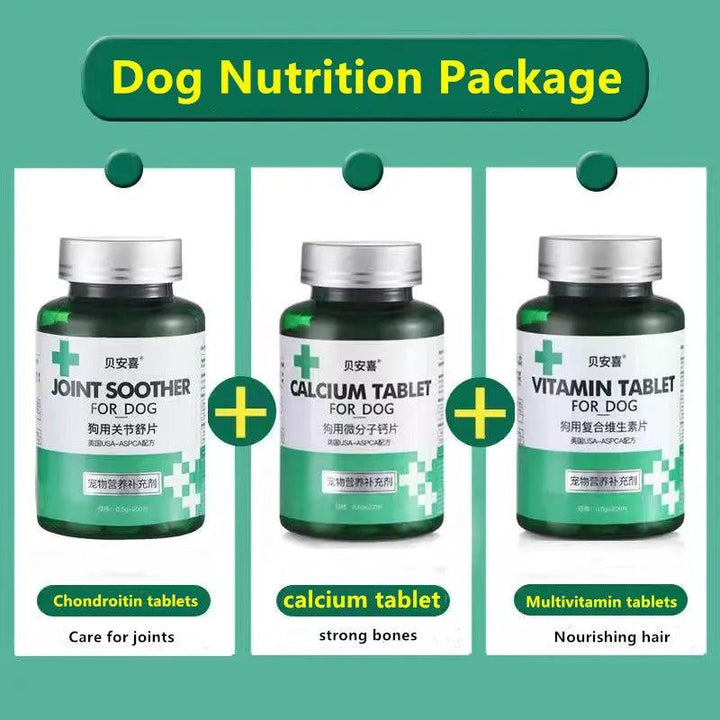 Chondroitin Joint Health Tablets for Dogs 200 Count - themiraclebrands.com