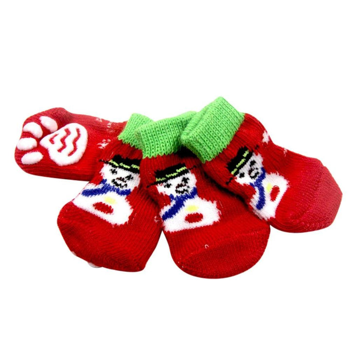 Christmas Anti-Slip Knit Socks (4pcs) - themiraclebrands.com