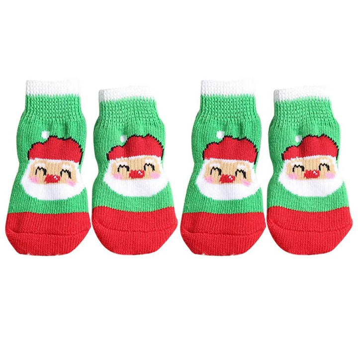 Christmas Anti-Slip Knit Socks (4pcs) - themiraclebrands.com