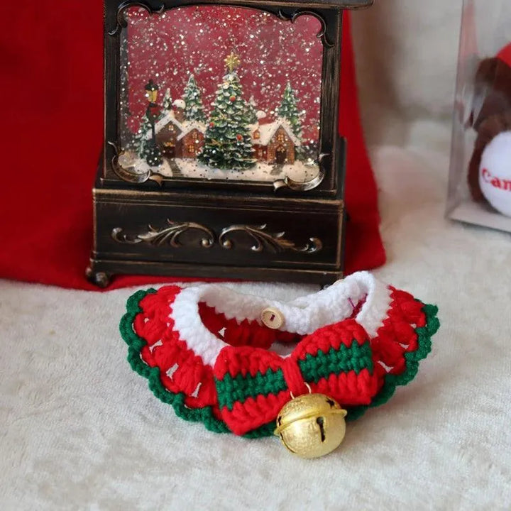 Christmas Bow Collar Bibs - themiraclebrands.com