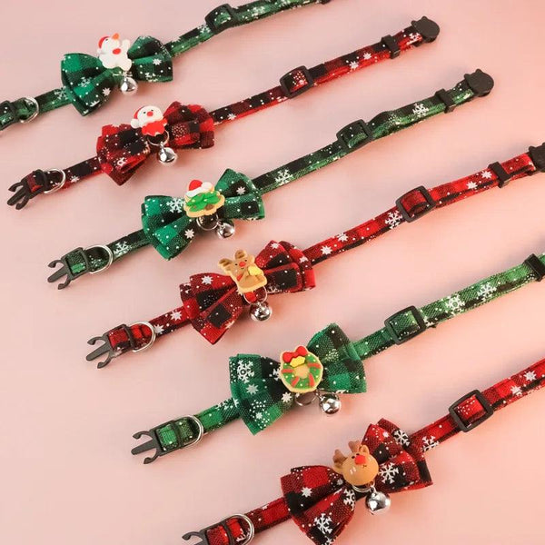 Christmas Collar with Bell for Dog Cat - themiraclebrands.com