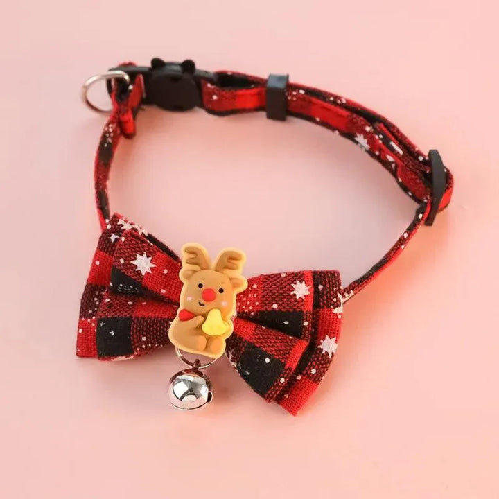 Christmas Collar with Bell for Dog Cat - themiraclebrands.com