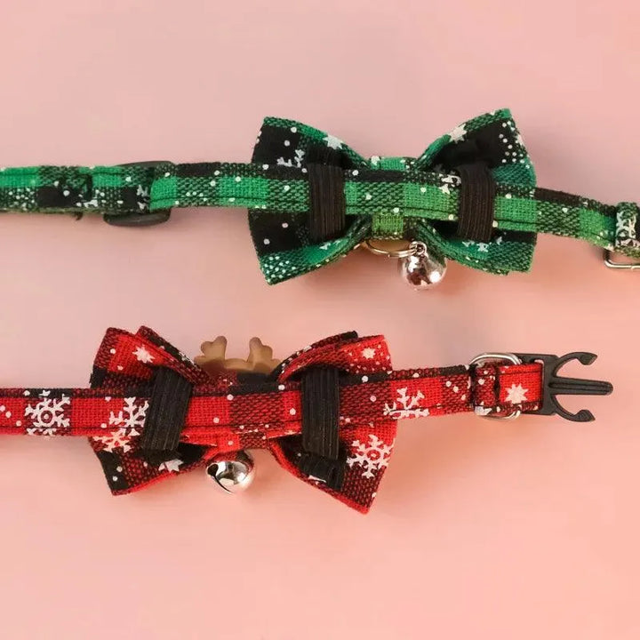 Christmas Collar with Bell for Dog Cat - themiraclebrands.com
