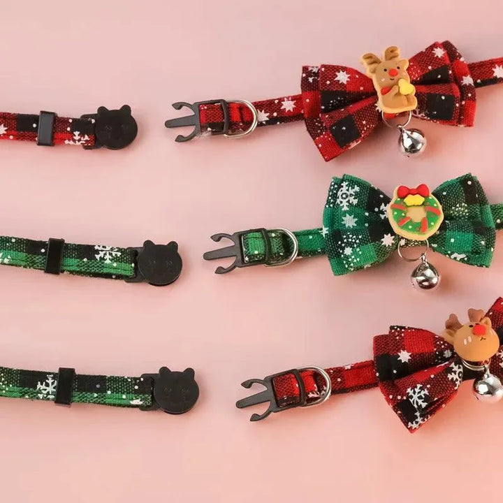 Christmas Collar with Bell for Dog Cat - themiraclebrands.com