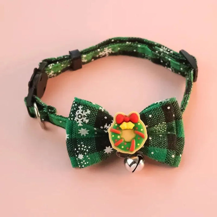 Christmas Collar with Bell for Dog Cat - themiraclebrands.com