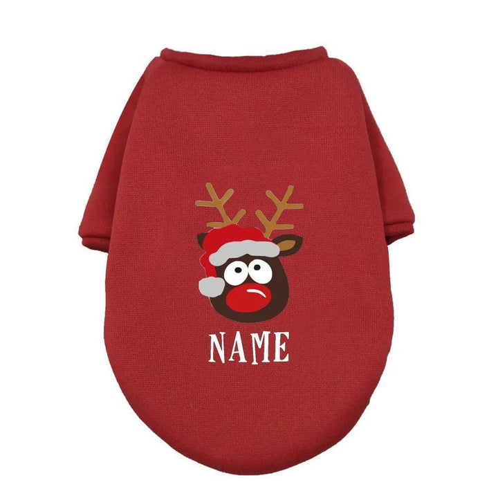 Christmas Deer Dog Hoodie - themiraclebrands.com