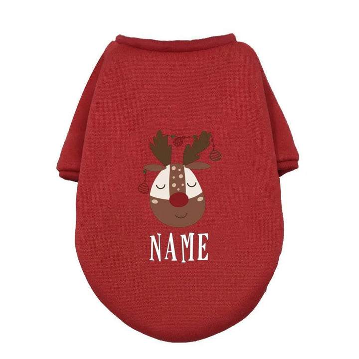 Christmas Deer Dog Hoodie - themiraclebrands.com