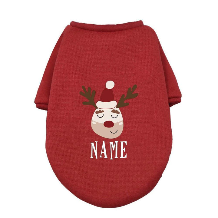 Christmas Deer Dog Hoodie - themiraclebrands.com