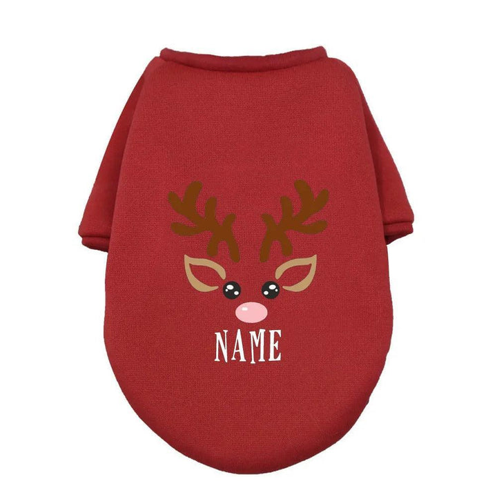 Christmas Deer Dog Hoodie - themiraclebrands.com