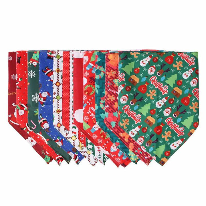 Christmas Dog Bandanas Pet Fashion Towel - themiraclebrands.com