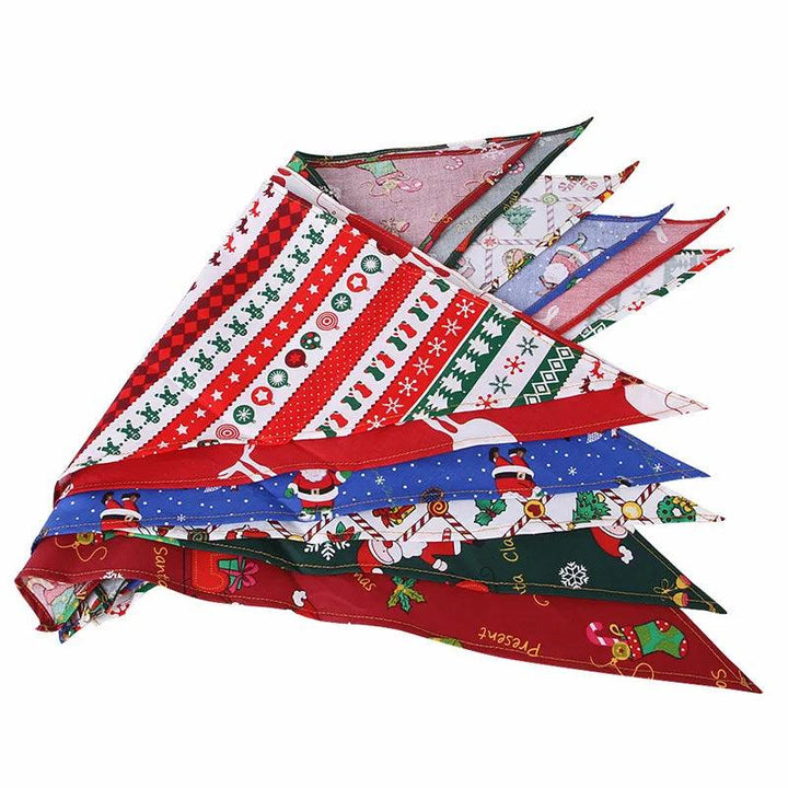 Christmas Dog Bandanas Pet Fashion Towel - themiraclebrands.com