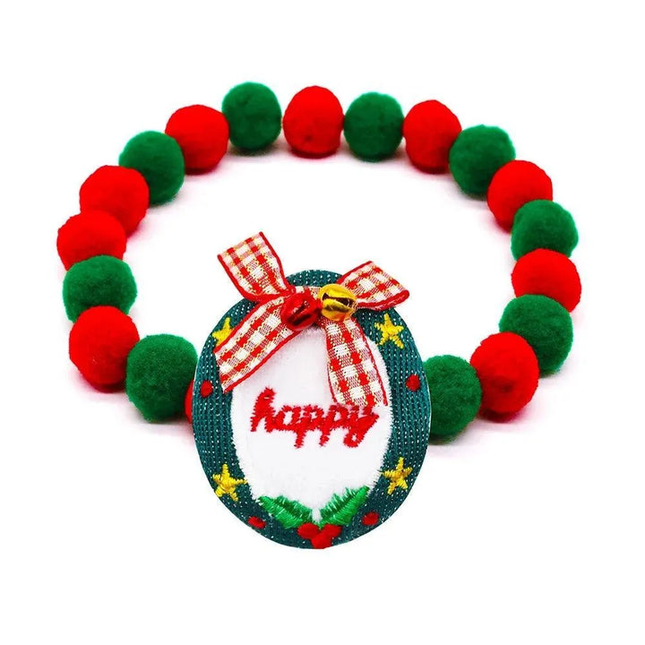Christmas Dog Collar Necklace with Bowties 20pcs - themiraclebrands.com