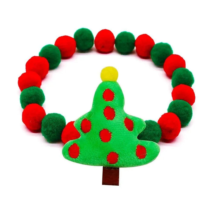 Christmas Dog Collar Necklace with Bowties 20pcs - themiraclebrands.com