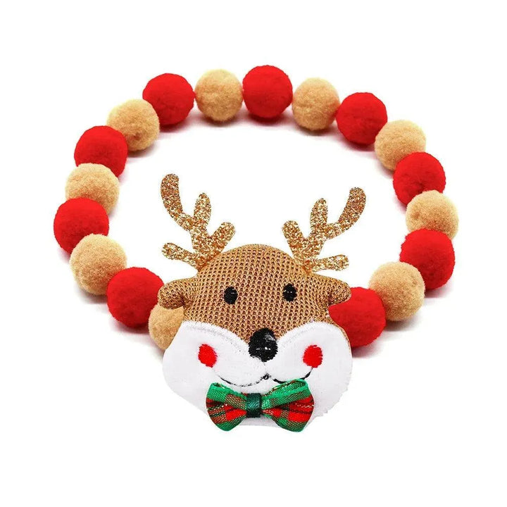Christmas Dog Collar Necklace with Bowties 20pcs - themiraclebrands.com