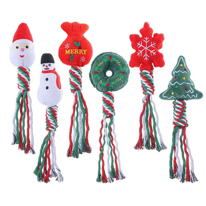 Christmas Fun Chew Toys for Furry Friends - themiraclebrands.com