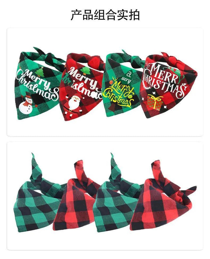 Christmas Pet Scarf Bandana - themiraclebrands.com