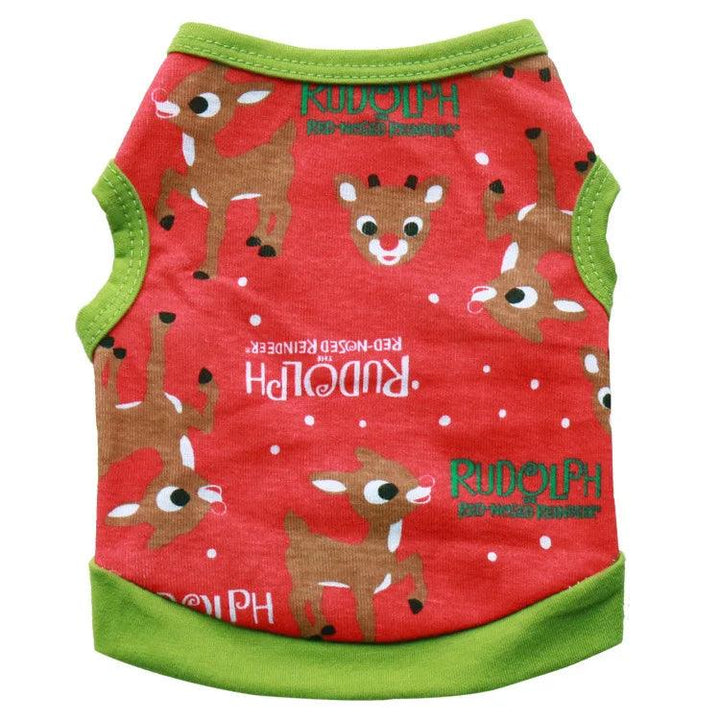 Christmas Printed Pet Costume Pure Cotton - themiraclebrands.com