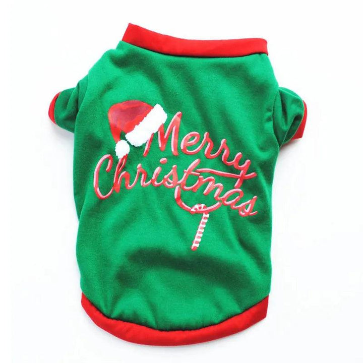 Christmas Printed Pet Costume Pure Cotton - themiraclebrands.com