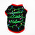 Christmas Printed Pet Costume Pure Cotton - themiraclebrands.com