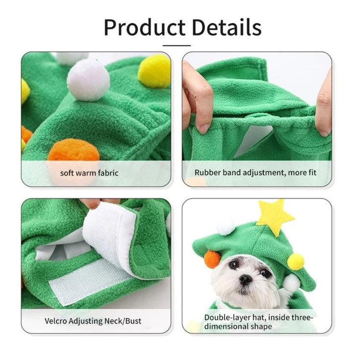 Christmas Tree Pet Costume - themiraclebrands.com