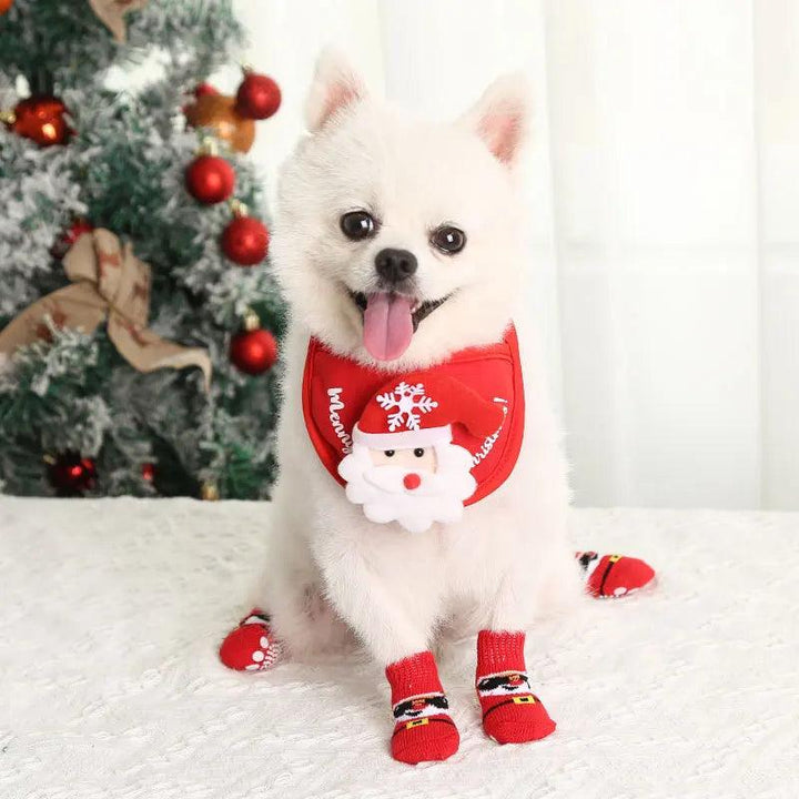 Christmas Winter Warm Dog Cat Socks - themiraclebrands.com