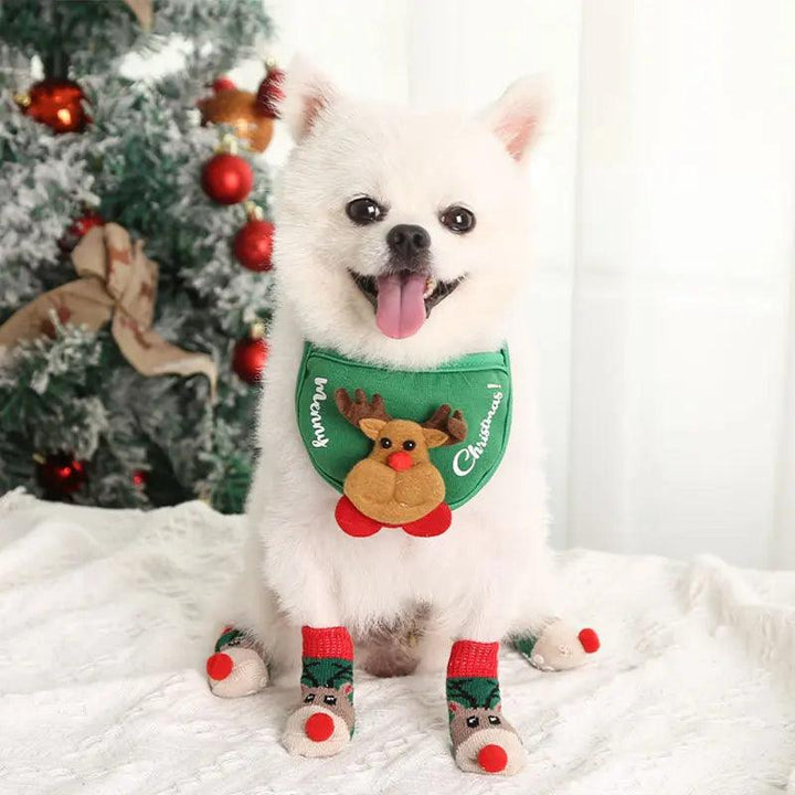 Christmas Winter Warm Dog Cat Socks - themiraclebrands.com