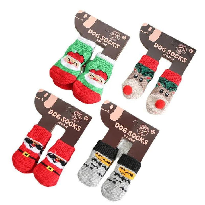 Christmas Winter Warm Dog Cat Socks - themiraclebrands.com