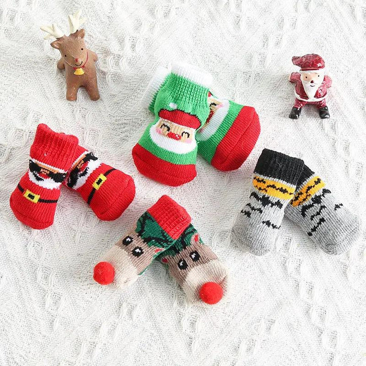 Christmas Winter Warm Dog Cat Socks - themiraclebrands.com