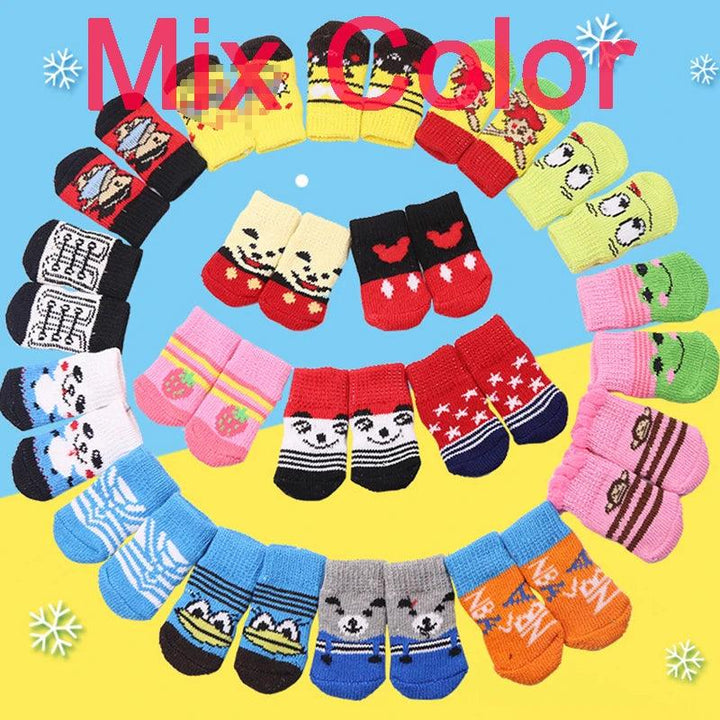 Christmas Winter Warm Dog Cat Socks - themiraclebrands.com