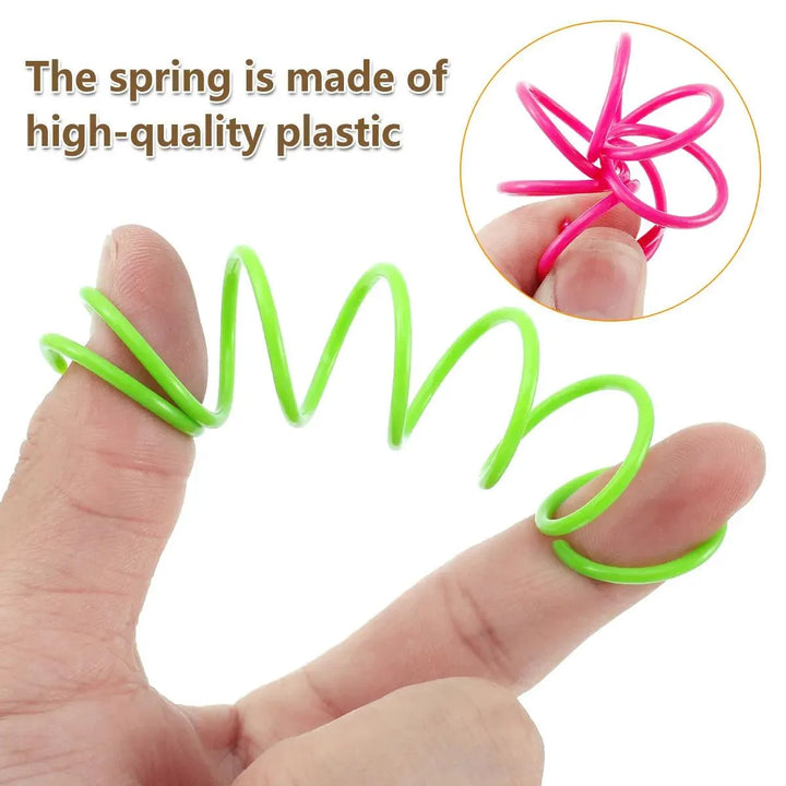Colorful Cat Spring Toys 80pcs Pack - themiraclebrands.com