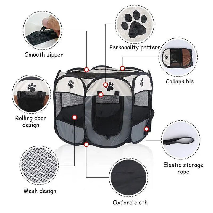 Compact Portable Pet Tent - themiraclebrands.com