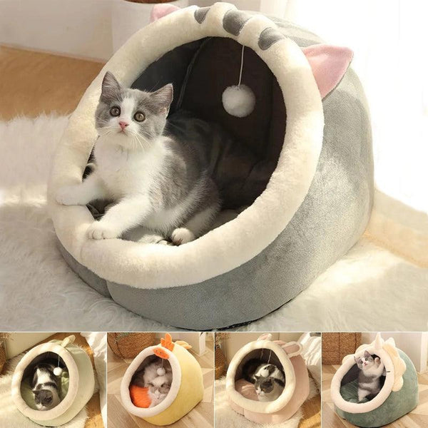 Cozy Cotton Cat Bed Various Sizes - themiraclebrands.com