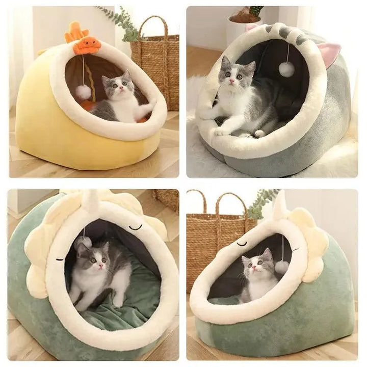 Cozy Cotton Cat Bed Various Sizes - themiraclebrands.com