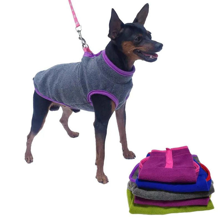 Cozy Fleece Dog Vest for Spring and Autumn - themiraclebrands.com