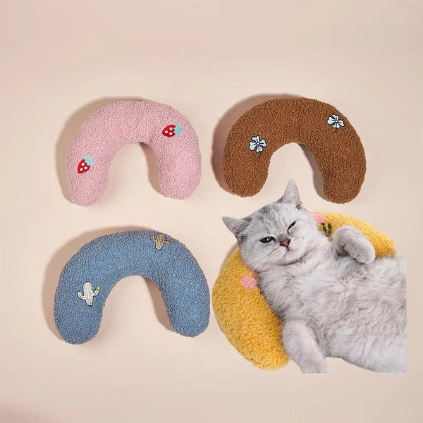 Cozy U Shaped Pet Winter Pillow - themiraclebrands.com