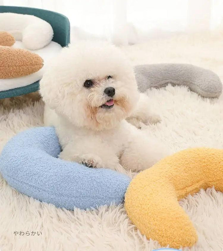 Cozy U Shaped Pet Winter Pillow - themiraclebrands.com