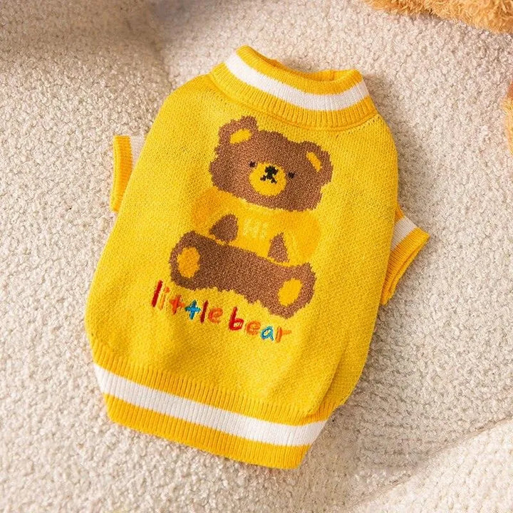Creative Letter Dog Knit Sweater - themiraclebrands.com