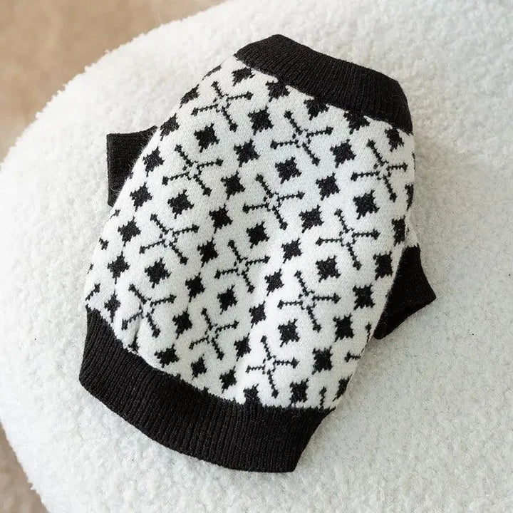 Creative Letter Dog Knit Sweater - themiraclebrands.com