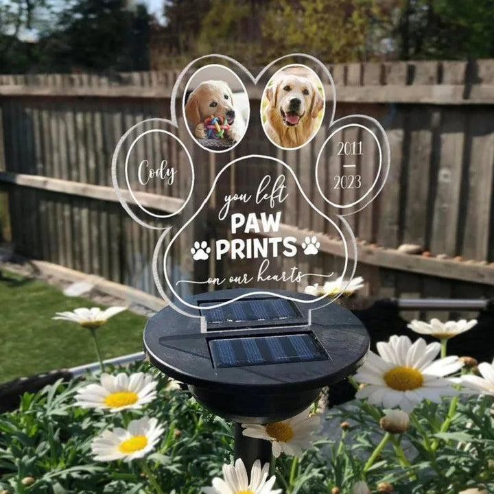 Custom 3D Lamp Pet Memorial Gifts Solar Light Base - themiraclebrands.com