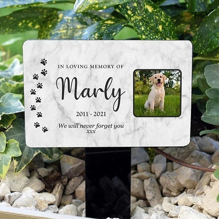 Custom Pet Grave Marker - themiraclebrands.com