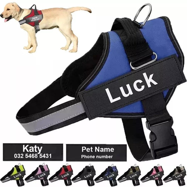 Custom Reflective Dog Harness No-Pull - themiraclebrands.com