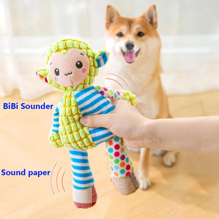 Cute Chew-Resistant Pet Plush Puzzle Toy - themiraclebrands.com