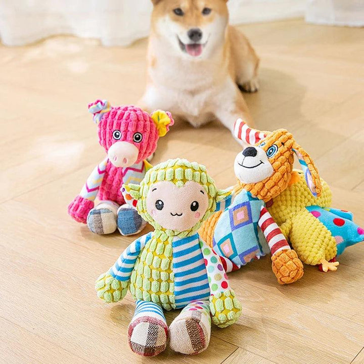 Cute Chew-Resistant Pet Plush Puzzle Toy - themiraclebrands.com