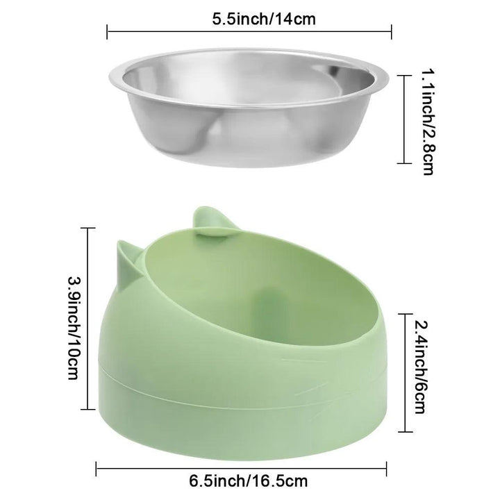 Cute Spine Protection Pet Bowl - themiraclebrands.com