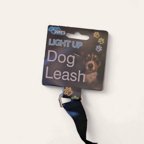 Light Up Dog Leash with LED Safety Lights